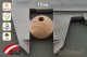 10 Holzperlen 15 mm Holzkugeln Bastelperlen Makramee-Perlen Babyperlen Rundperlen Fädelperlen Naturperlen aus Holz