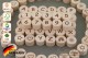 Buchstabenperlen 16 mm Buchstaben Scheiben Alphabet-Perlen A-Z Letters Namensperlen ABC Bastelperlen hölzerne Alphabet Perlen
