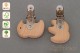 Holzclip Vogel Schnullerclip Schnullerkettenclip Anhängerclip Babyclip für Wagenkette Buggy Maxi-Cosi Kinderwagenanhänger