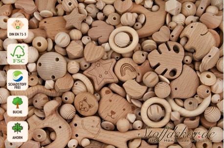 Häkelperlen Tiere Häkelkugeln Motivperlen gehäkelt Babyperlen Tiermotiven Bastelperlen Schnullerketten Baby-Spielzeug