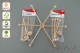Mobile-Stern DIY Kit 6 Armen Ø 25 cm Mobile-Kreuz Bausatz Holzstern Holzmobile Befestigung Baby-Mobile Kinderzimmer Mobile Dekor