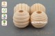 10 Rillenperlen 19 mm Bienenstock-Perlen Holzperlen Fädelperlen Bastelperlen Babyperlen für Greiflinge Babyketten Beißketten