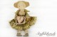 Kunstpuppe Vintage Doll Stoffpuppe Dekoration Puppe Trachtenpuppe Stoff Doll Shabby Puppe